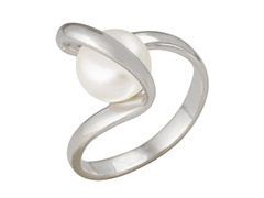 Серебряное кольцо «Жемчужное сияние»